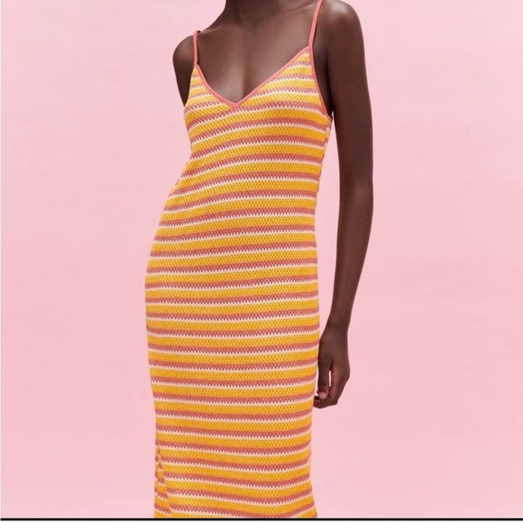 Zara Dresses & Skirts - Zara crochet dress